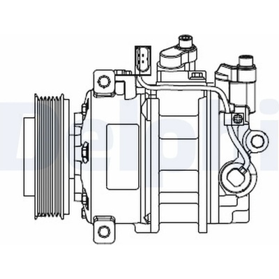Kompresor, klimatizace DELPHI CS20546