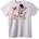 NOONEBRAND Тениска Валентинска зайчета в любов - 2XL, White