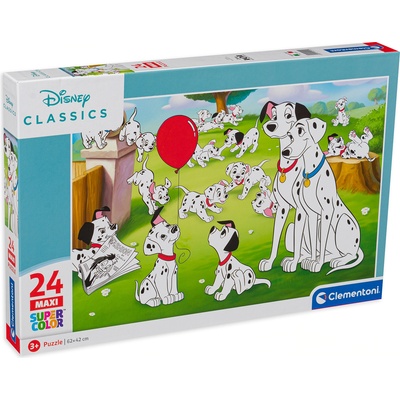 Clementoni Пъзел Clementoni от 24 части - 101 далматинци (24245)