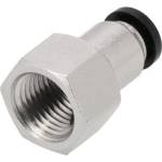Airpress Единичен автоматичен конектор за маркуч 6 mm x 1/4" GZ 9CF0602 (9CF0602)