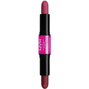 NYX Professional Makeup Wonder Stick Blush двустранен руж в стик 8 g нюанс 04 Deep Magenta And Ginger