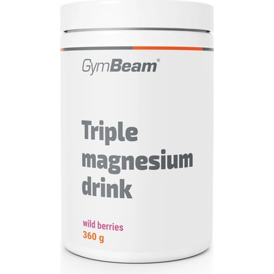 GymBeam Trojitý nápoj s horčíkom 360 g lesné ovocie