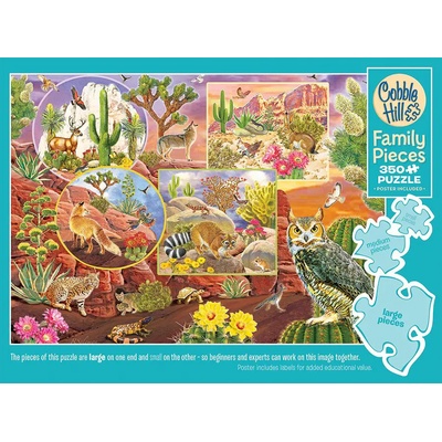 Cobble Hill - Puzzle Family Puzzle: Desert Magic - 350 piese