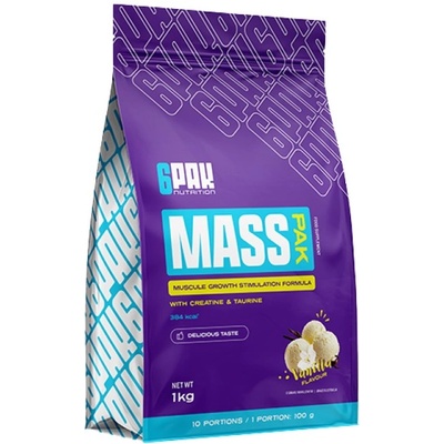 6PAK Nutrition Mass pak [1000 грама] Шоколад