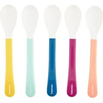 Image 1 of Babymoov Комплект лъжички за хранене Babymoov - 5 броя (A102408)