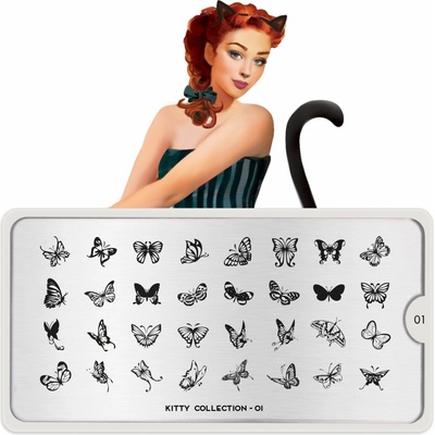 Image destička MoYou Kitty 01 – Zboží Dáma