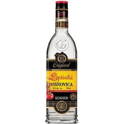 Familia Spišská Višňovica Kosher 40% 0,7 l (čistá fľaša)