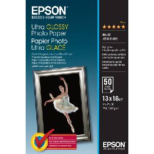 Epson Ултрагланцова фотохартия Epson (13x18, 50 листа, 300g)