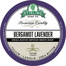 Stirling Bergamot Lavender mýdlo na holení 170 ml