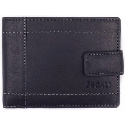 Segali pánska kožená peňaženka 7515L black