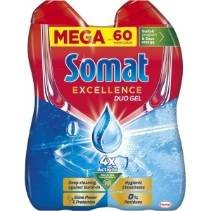 Somat Excellence Mega Хигиенична Чистота 60 дози, 1.08 л