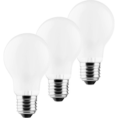 Müller-Licht 400289 LED E A G E27 klasická žiarovka 4 W = 40 W teplá biela 3 ks 400289