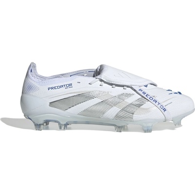 Adidas Футболни бутонки Adidas Predator Elite Fold-Over Tongue Firm Ground Football Boots - White/Silver