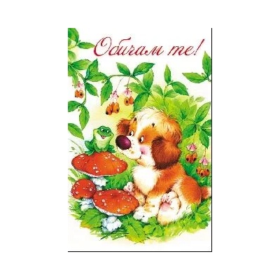 Честит Свети Валентин - С Куче и Обичам те