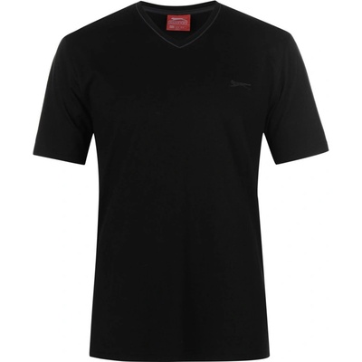 Slazenger výstřih do V tričko pánské černá