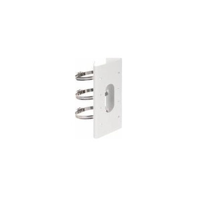 HIKVISION Опора за стълб за камера за наблюдение Hikivision, DS-1475ZJ-SUS, Неръждаема стомана, Бял