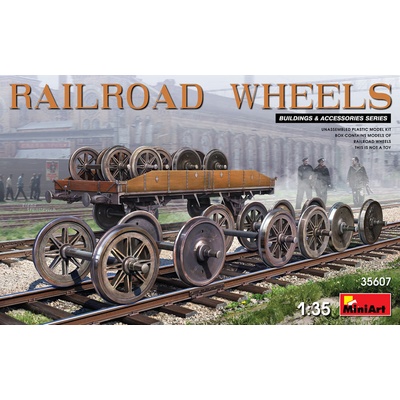 Railroad Wheels MiniArt 1:35