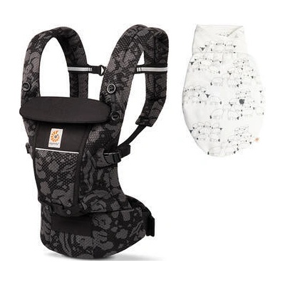 Ergo Baby ADAPT Soft Flex Mesh Onyx Blooms