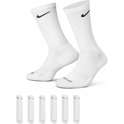 Nike ponožky Everyday Plus Cushioned Training Crew Socks 6 Pairs sx6897-100