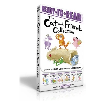 The Cat and Friends Collection (Boxed Set): Cat Has a Plan; Goat Wants to Eat; Pig Makes Art; Dog Can Hide; Cat Sees Snow; Frog Can Hop | Fred Blunt