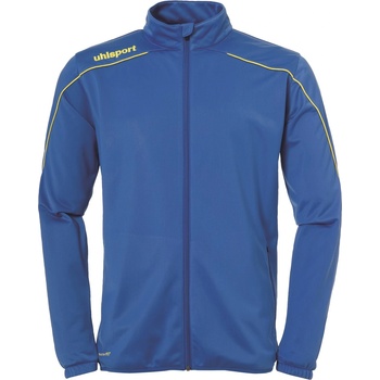 Uhlsport Яке Uhlsport Men's Stream 22 Classic Moisture-Wicking Performance Training Jacket - Blue/Lime Yel