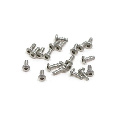 PN Racing M2×6 Button Head Stainless Steel Hex Plastic Screw 20 ks