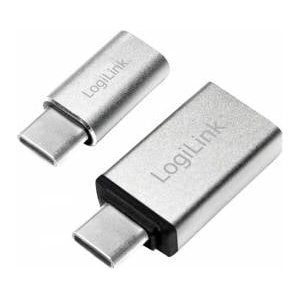 LogiLink Adap Logilink USB 3.1 C-USB 3.0A -Micro USB 2.0