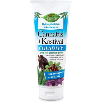 Bione Cosmetics Cannabis + Kostihoj chladivý bylinný balzam s kostihojom 200 ml