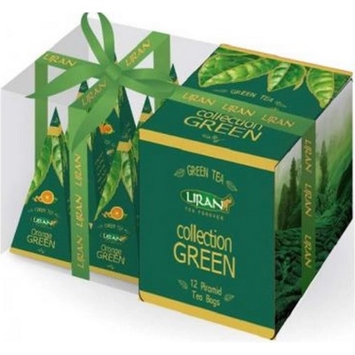 Liran čaj Pyramid box green tea 12 x 2 g