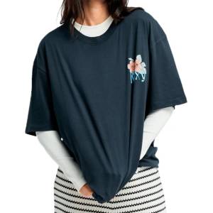 Roxy Дамска тениска Roxy Women's Talloversize Washed T-shirt - Anthracite (916-6309-0113)