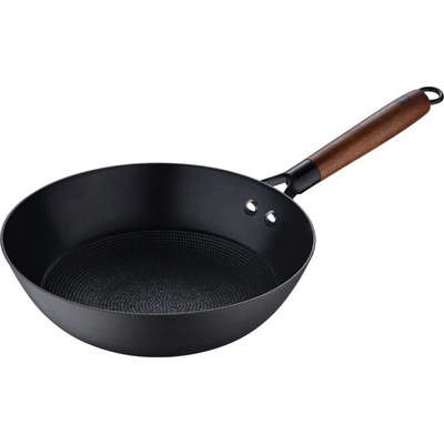 MasterPRO Panvica WOK železná ODIN 24 cm čierna