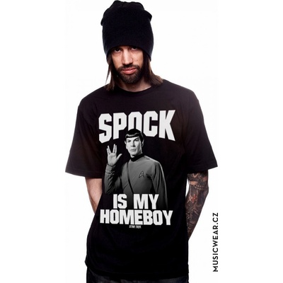 Star Trek tričko Spock Is My Homeboy