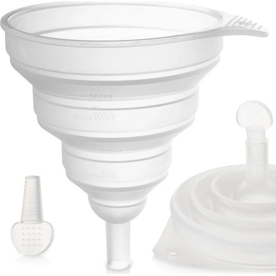 Lievik so špuntom KEMP pr. 12 cm