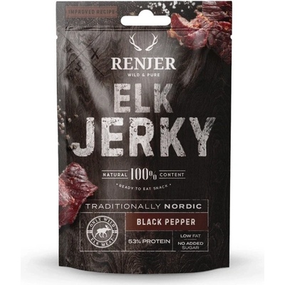 Renjer Jerky Losí černý pepř 25 g