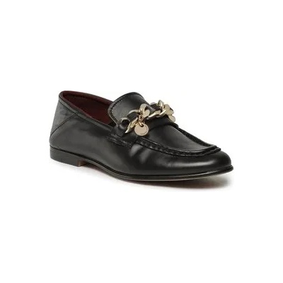 Tommy Hilfiger Лоуфъри Chain Loafer FW0FW06843 Черен (Chain Loafer FW0FW06843)
