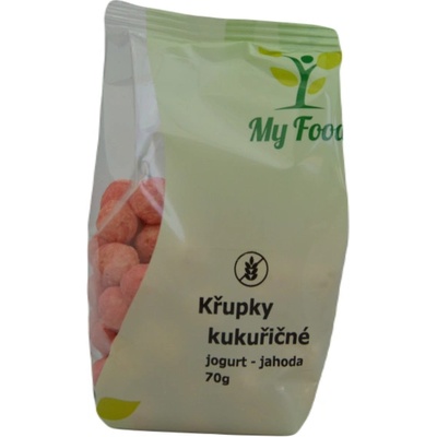 Křupky kukuřičné jahoda 70 g