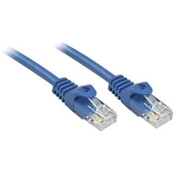 Lindy RJ-45/RJ-45 Cat6 0.5m мрежов кабел Син 0, 5 м U/UTP (UTP) (48171) (48171)