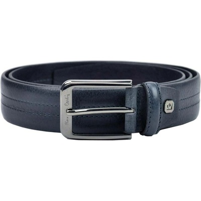 Pierre Cardin Kožený opasek GF8004 blue Modrá GF8004 blue