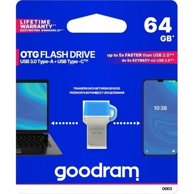 GOODRAM ODD3 64GB ODD3-0640B0R11