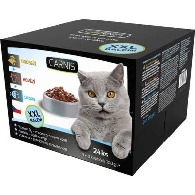 Carnis kapsičky pro kočky 24 x 100 g