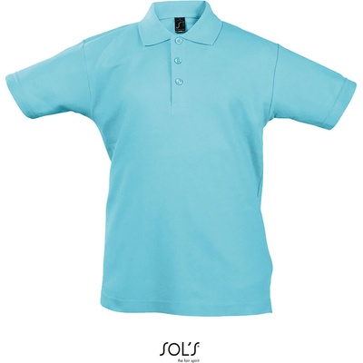 Sol's dětské polo tričko Sol´s Atoll Blue