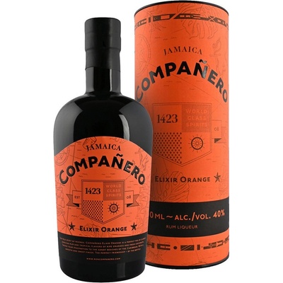 Companero JAMAICA Ron Elixir Orange Rum 40% 0,7 l (tuba)