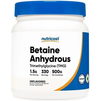 Nutricost Betaine Anhydrous, 500 g, Nutricost (57252 (047101) NC)