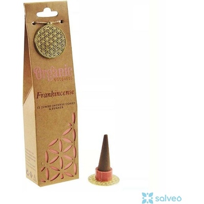 Organic Vonné kužílky FRANKINCENSE 12 ks – Zboží Dáma