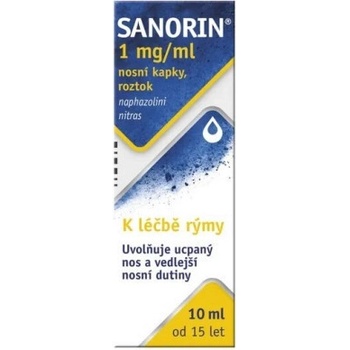 Sanorin 1mg/ml nas.gtt.sol.1 x 10 ml