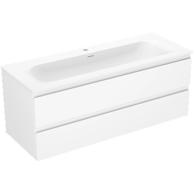 Mexen Orio шкаф за баня 120 см с мивка Vela, 2 чекмеджета, бял мат (91A10-12047-2-BFF01-W23M01)