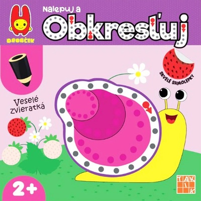 Veselé zvieratká nalepuj a obkresľuj