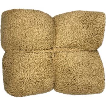 Image 1 of Ned bed linen ОДЕЯЛО ШЕРПА 130x170см КАПУЧИНО