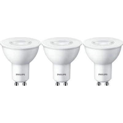 Philips SADA 3x LED Žiarovka Philips GU10/4,7W/230V 2700K P6830