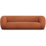 Cosmopolitan Design Оранжев диван от плат bouclé 230 cm Essen - Cosmopolitan Design (COS_3S_101_F1_ESSEN4)